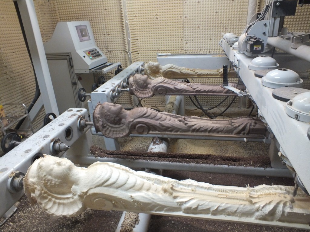 Изработка на дървени детайли със CNC рутер (пантгораф)